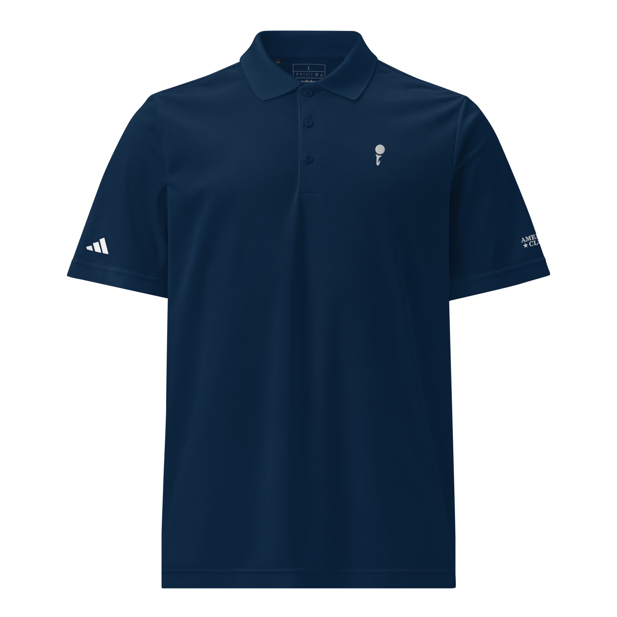 "Tee Off" Men's Adidas Sport Polo - America Club