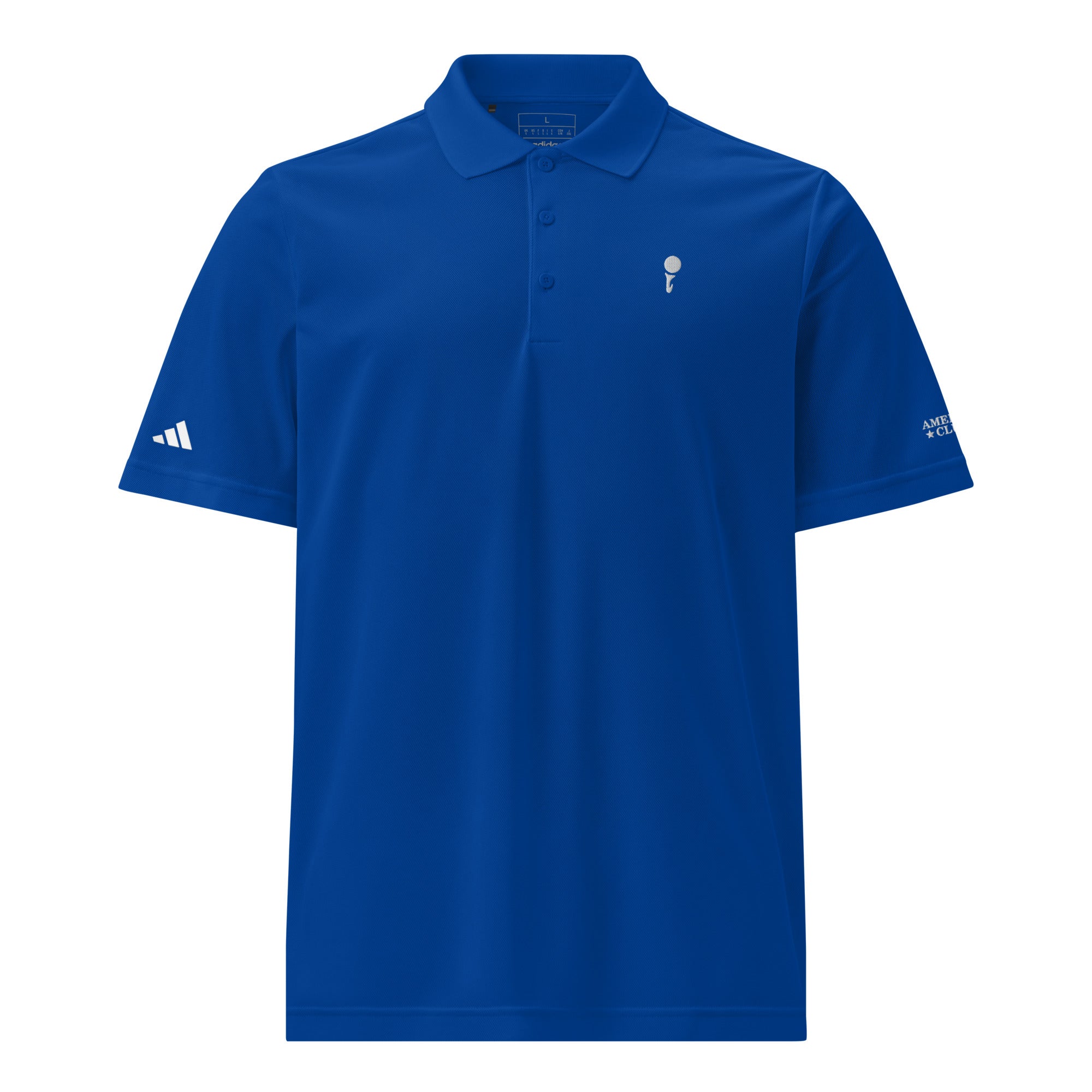 "Tee Off" Men's Adidas Sport Polo - America Club