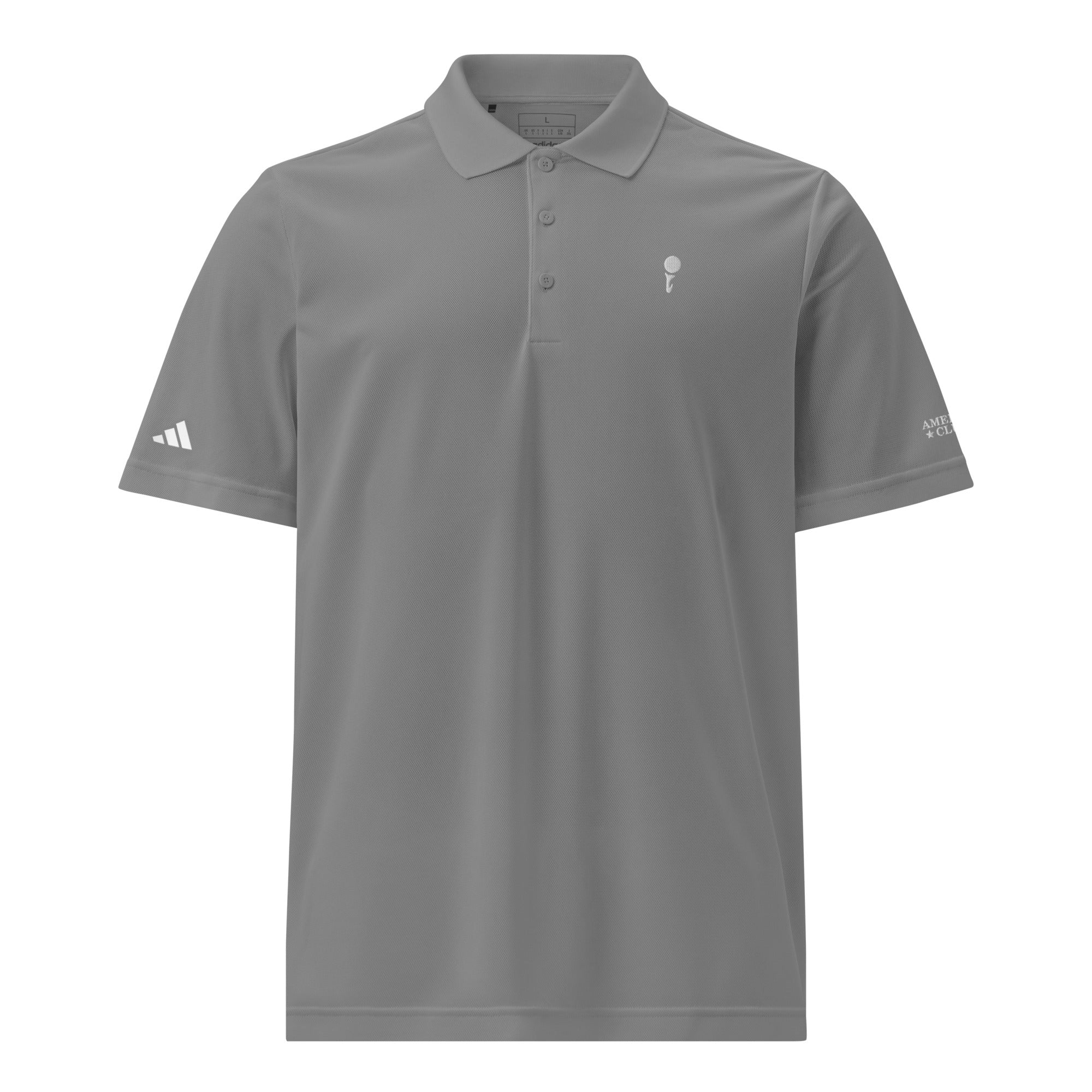 "Tee Off" Men's Adidas Sport Polo - America Club