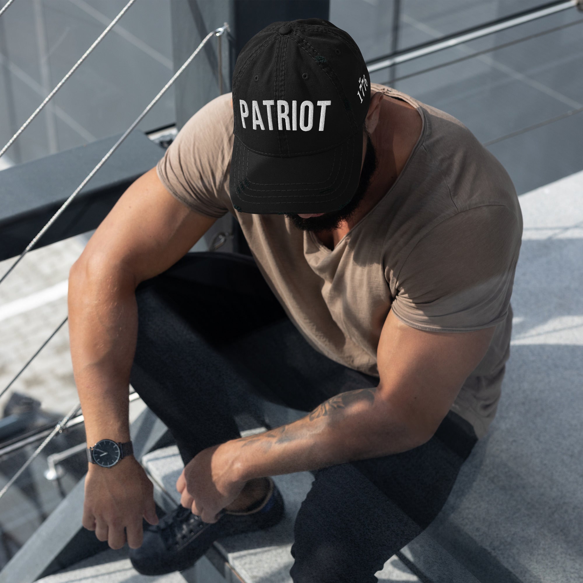 Patriot Rugged Dad Hat - America Club