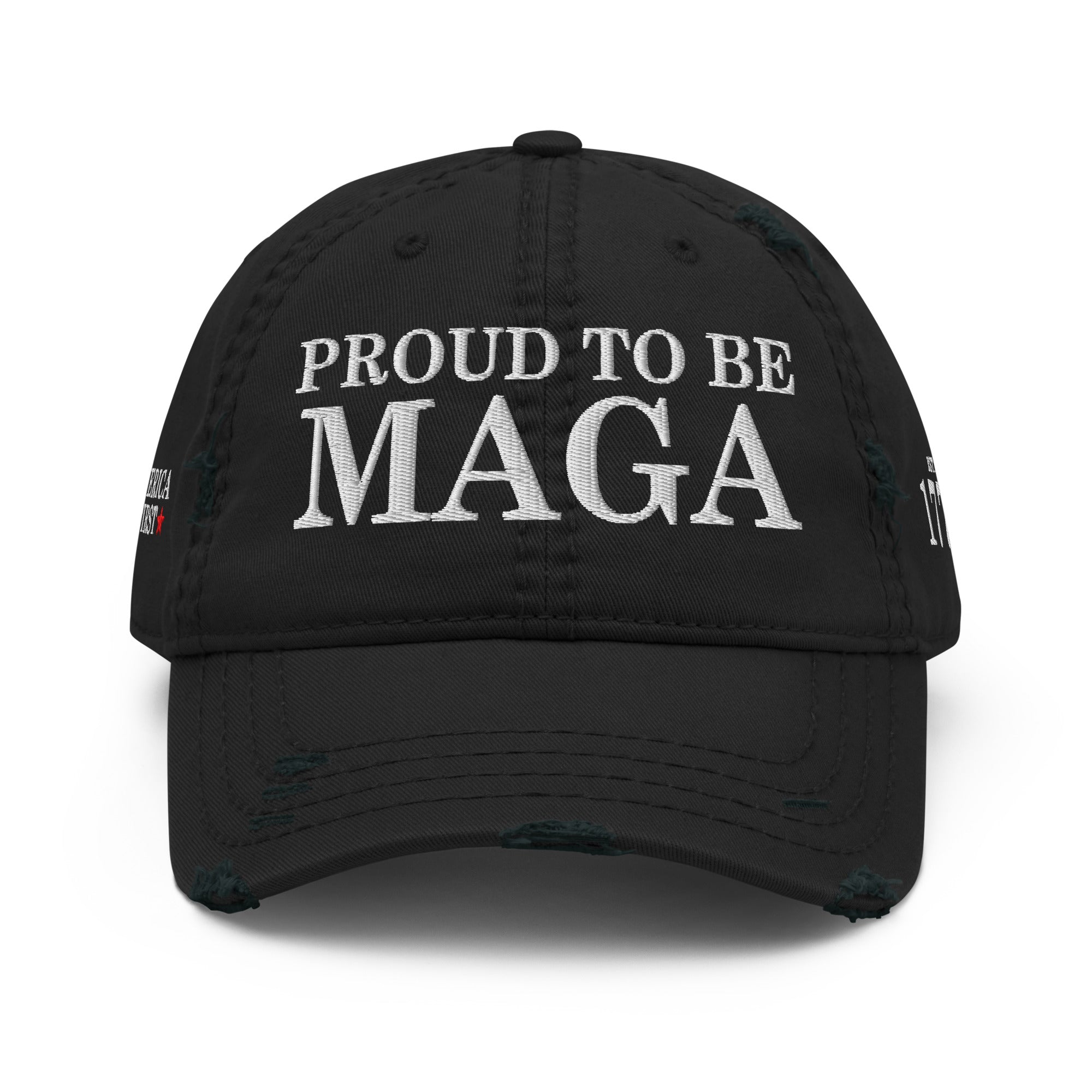 Proud to be MAGA Rugged Dad Hat - America Club