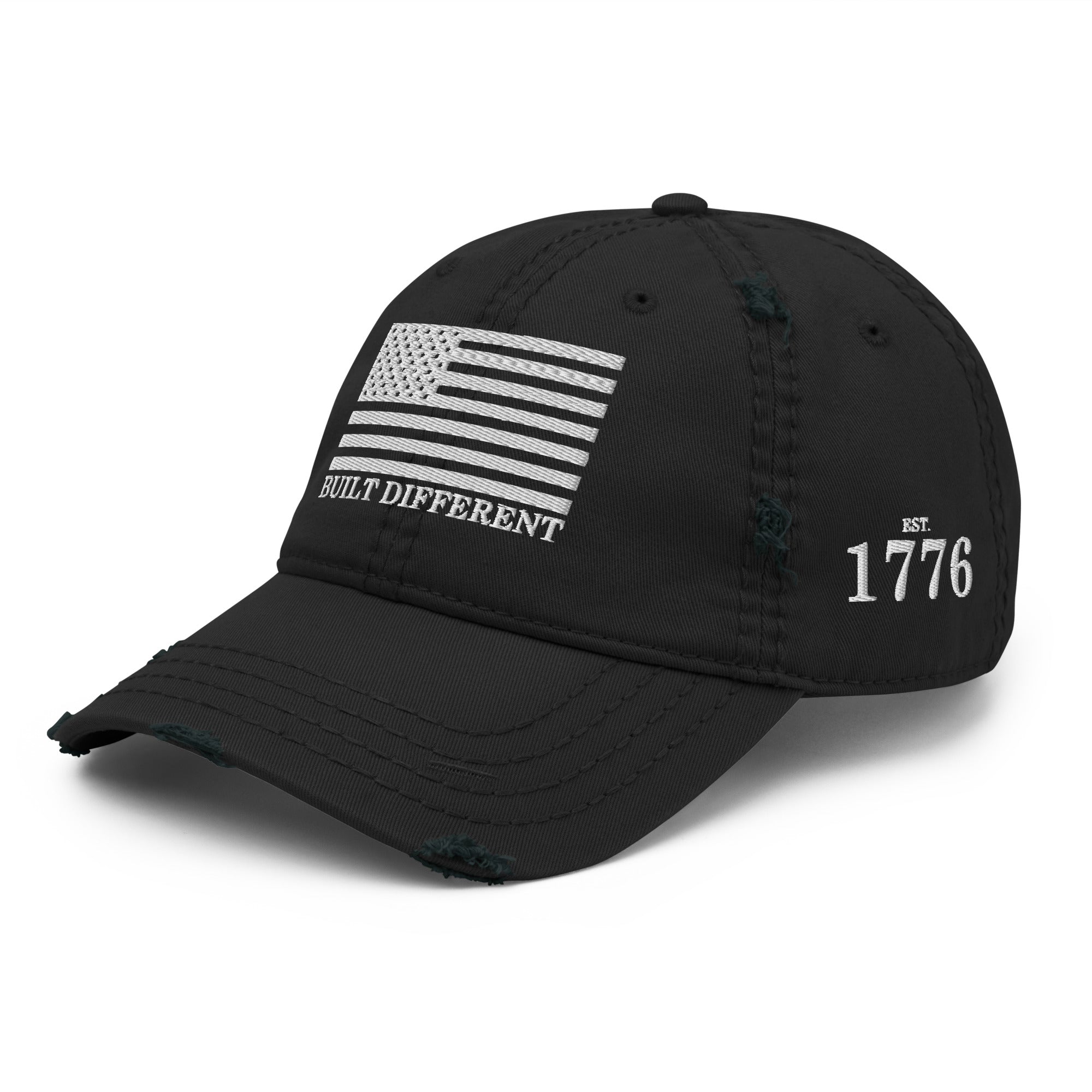 Built Different Rugged Dad Hat - America Club