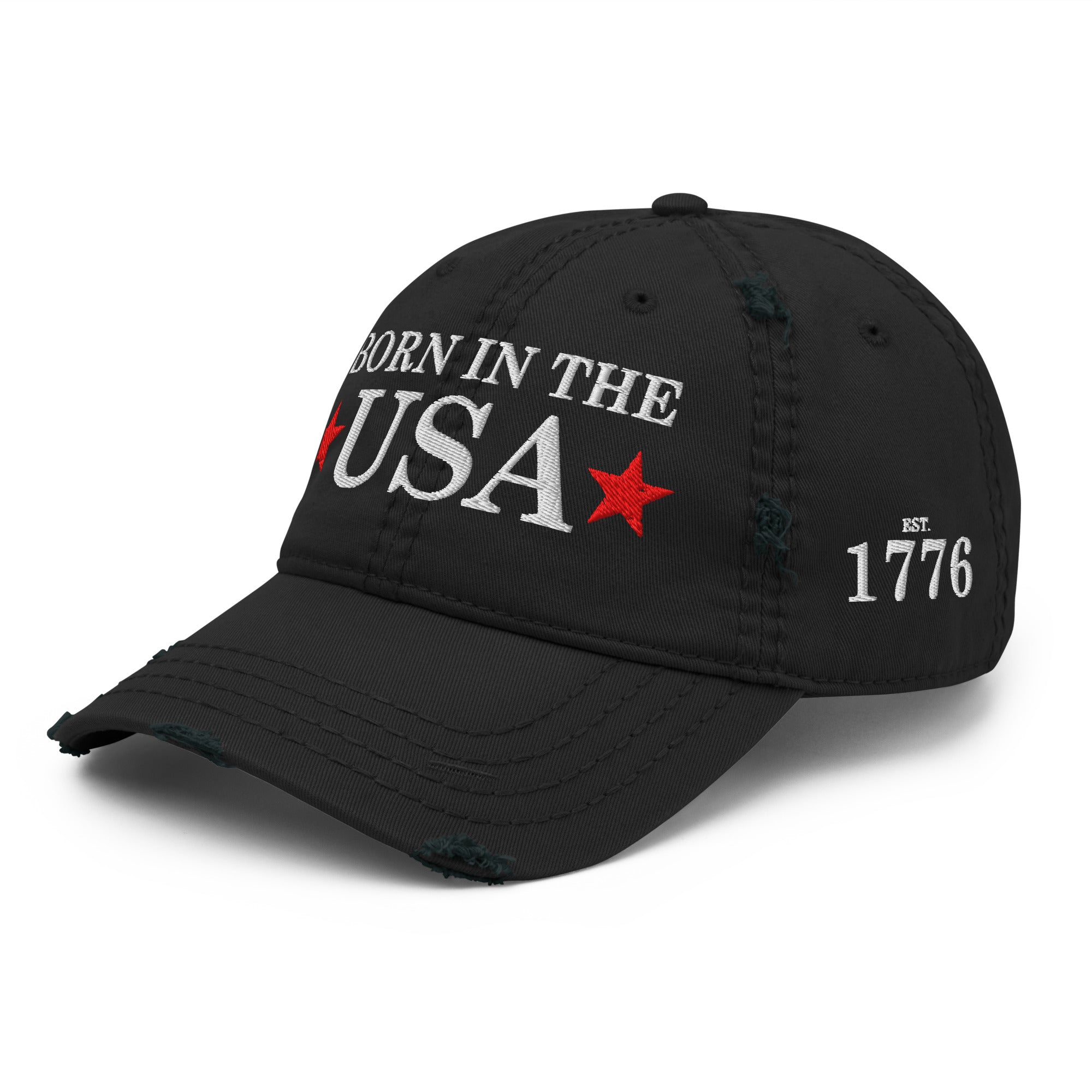 Born in the USA Rugged Dad Hat - America Club