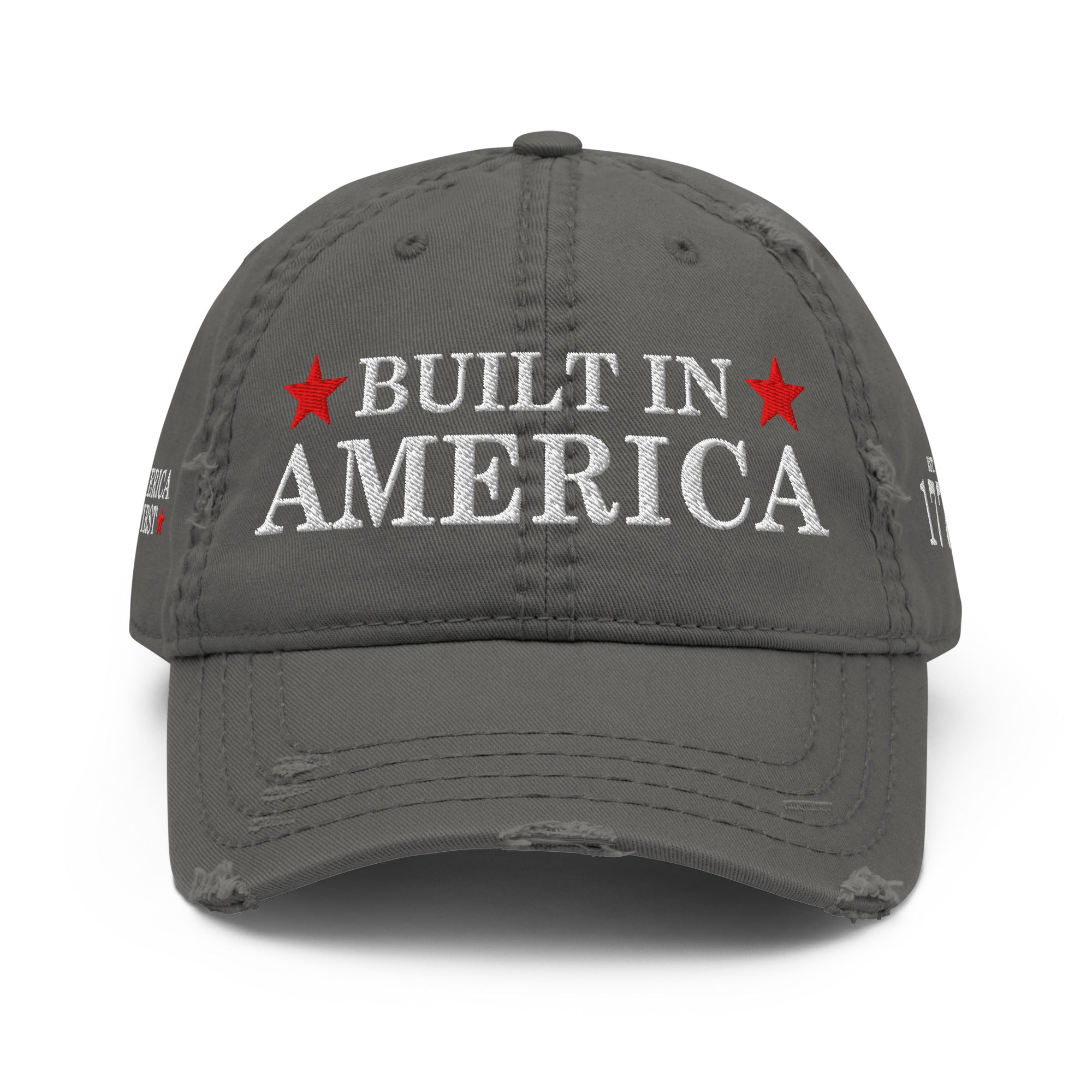 Built in America Rugged Dad Hat - America Club