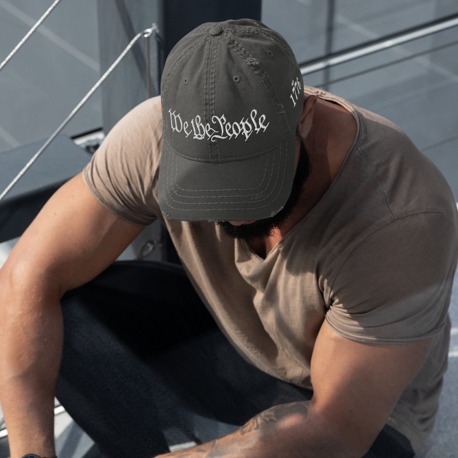 We The People Rugged Dad Hat - America Club