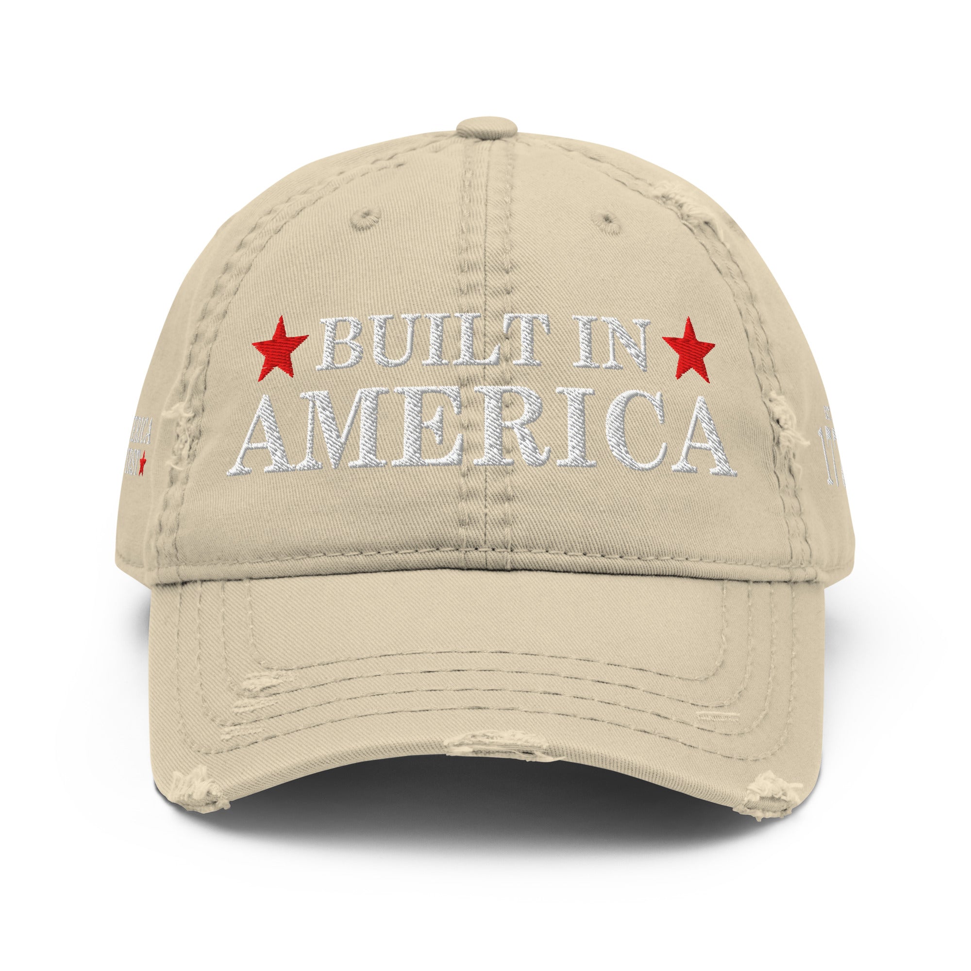 Built in America Rugged Dad Hat - America Club