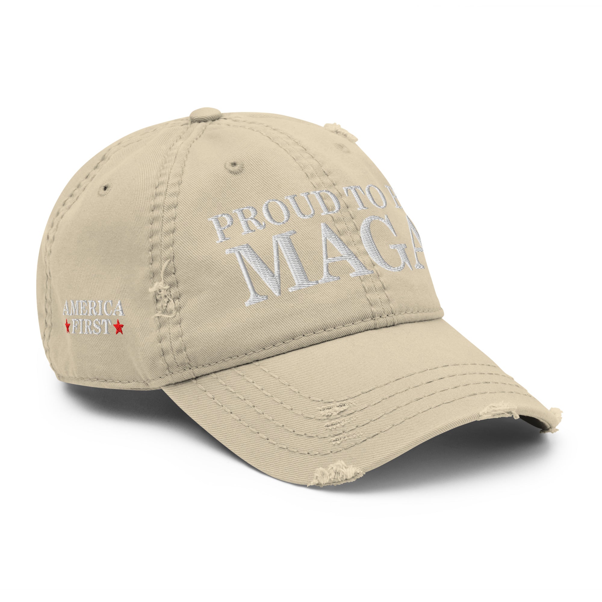 Proud to be MAGA Rugged Dad Hat - America Club