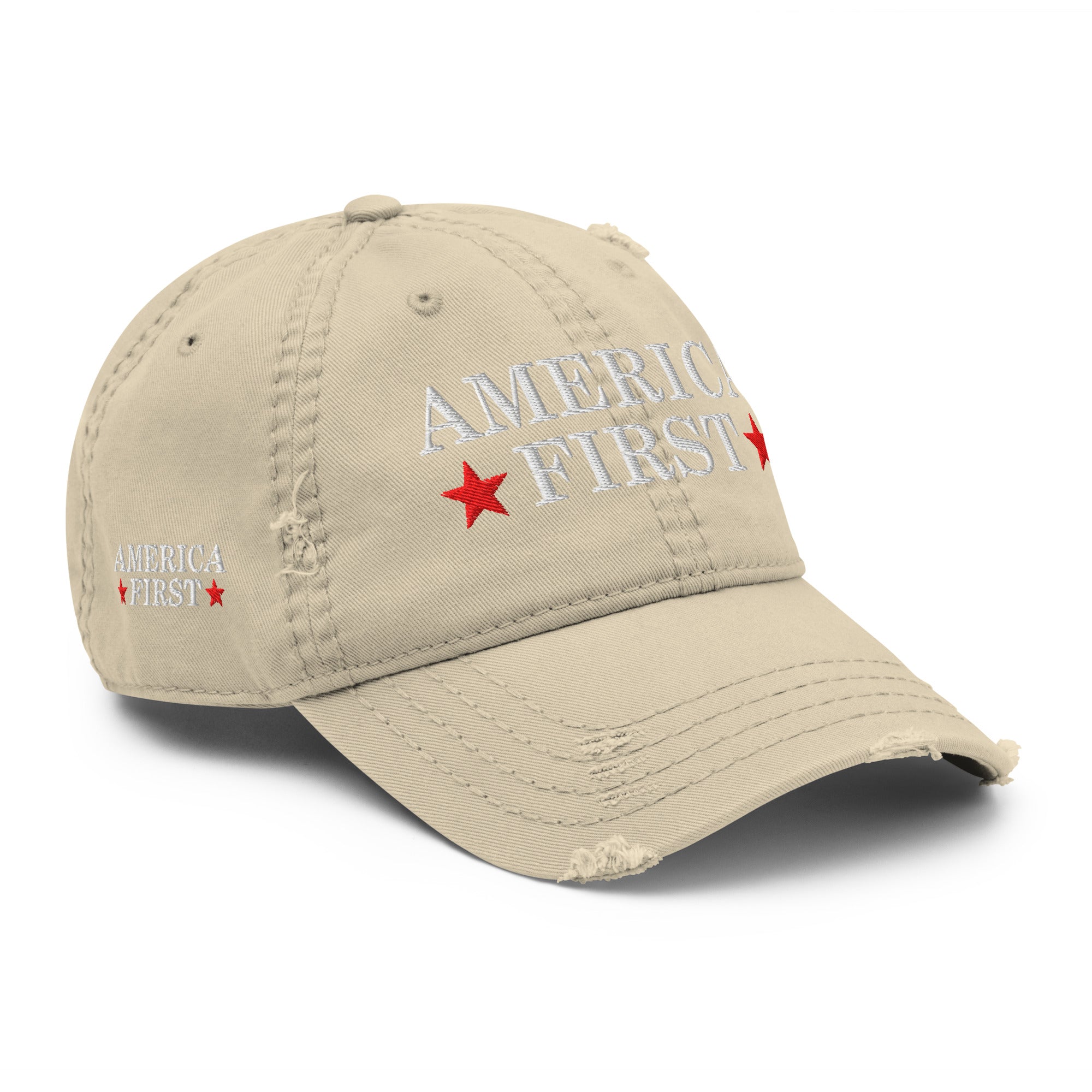 America First Rugged Dad Hat - America Club
