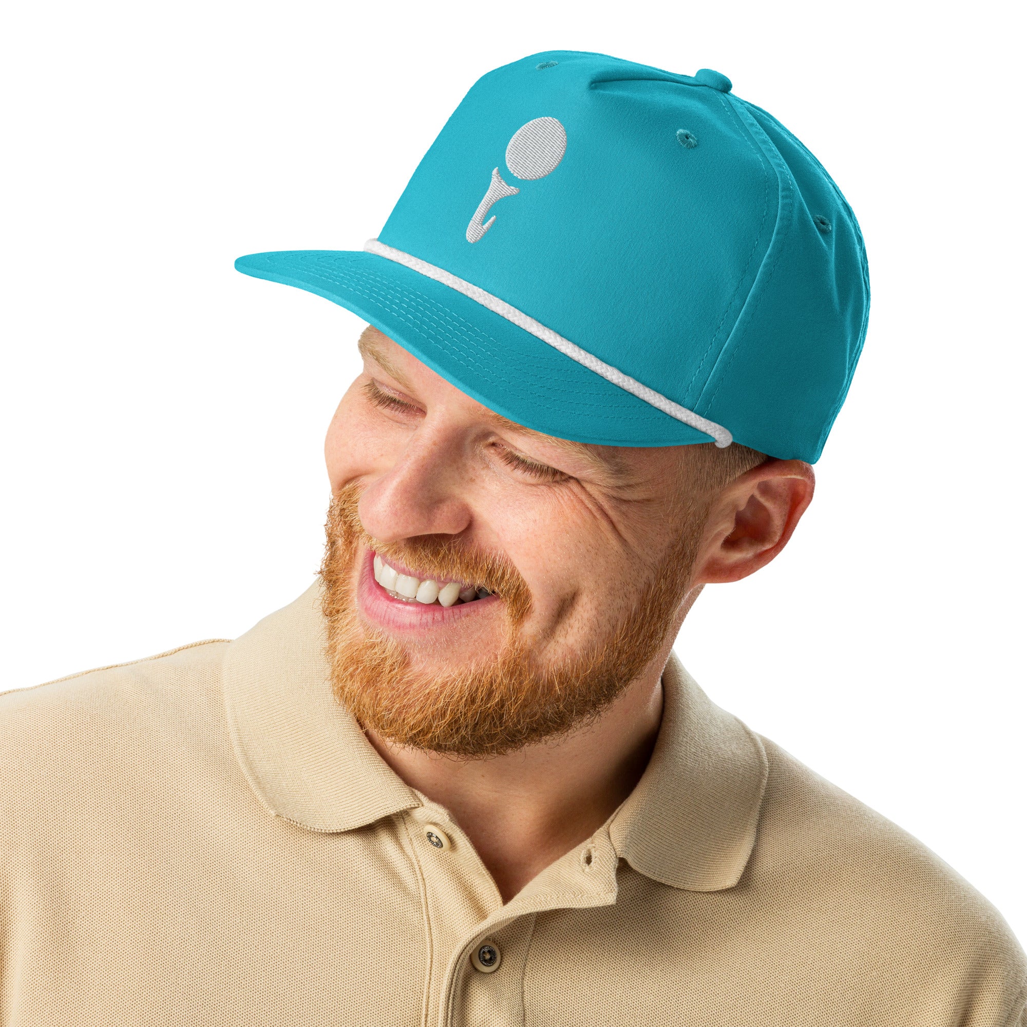"Tee Off" Logo Golf Rope Hat - America Club