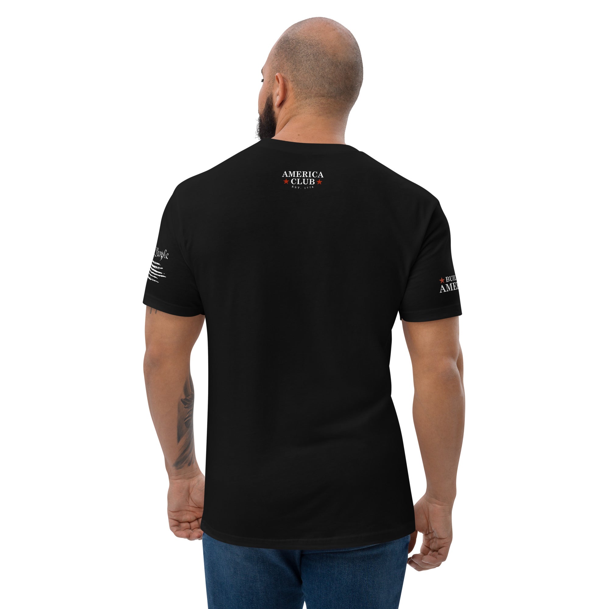 America Club Official Fitted T Shirt - America Club