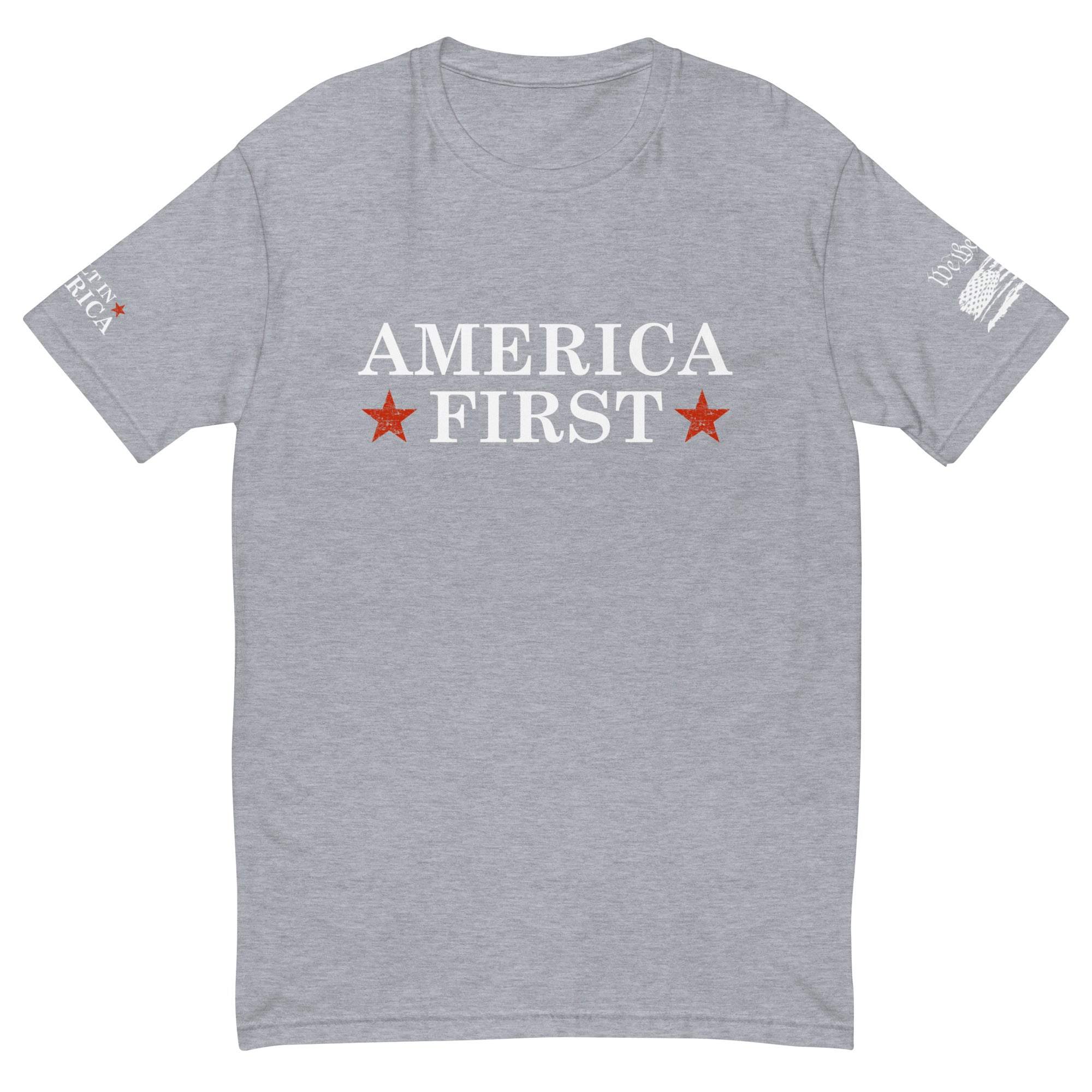 America FIRST Official Fitted T Shirt - America Club