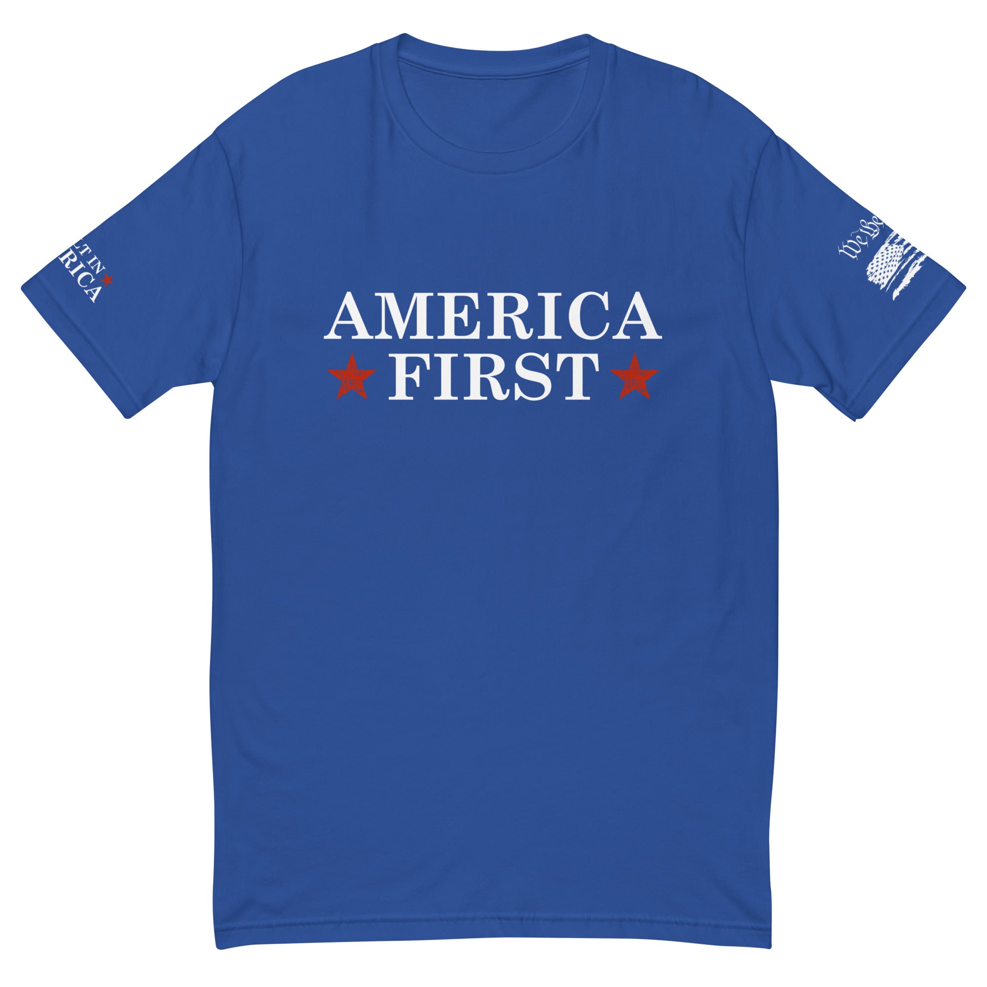 America FIRST Official Fitted T Shirt - America Club