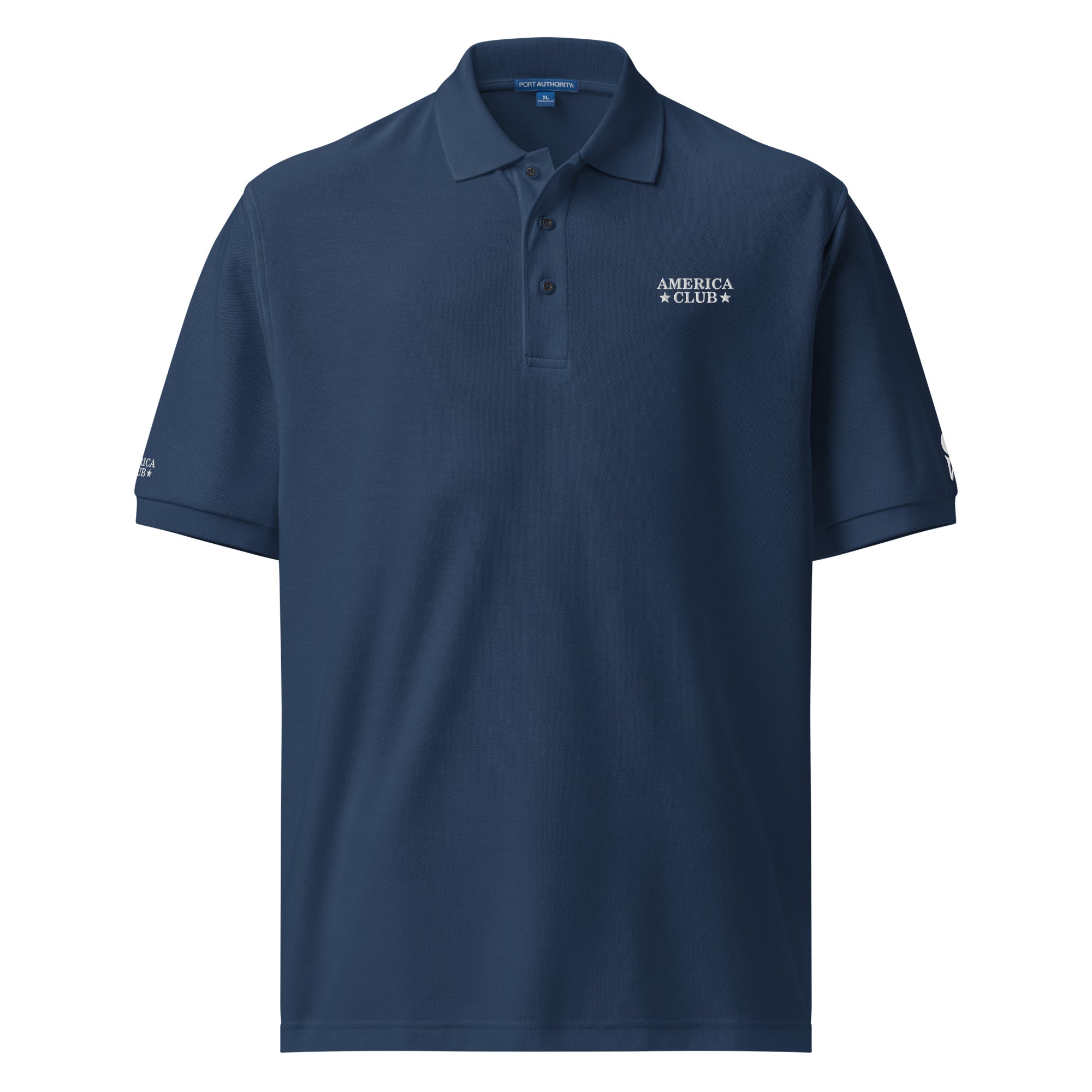 America Club Men's Premium Polo - America Club