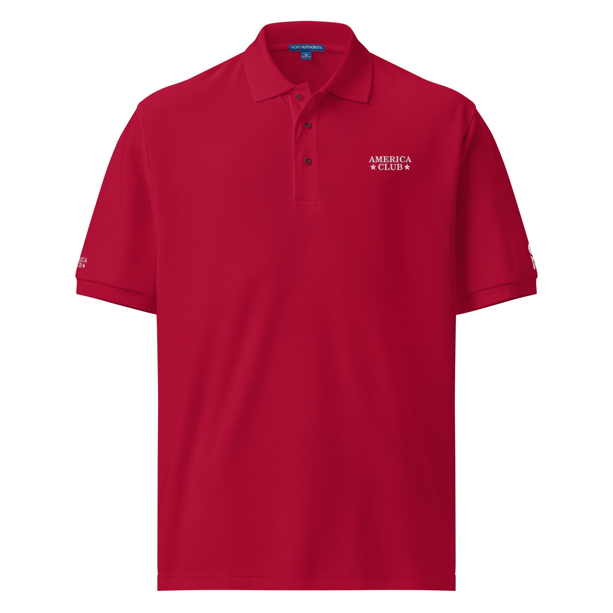 America Club Men's Premium Polo - America Club