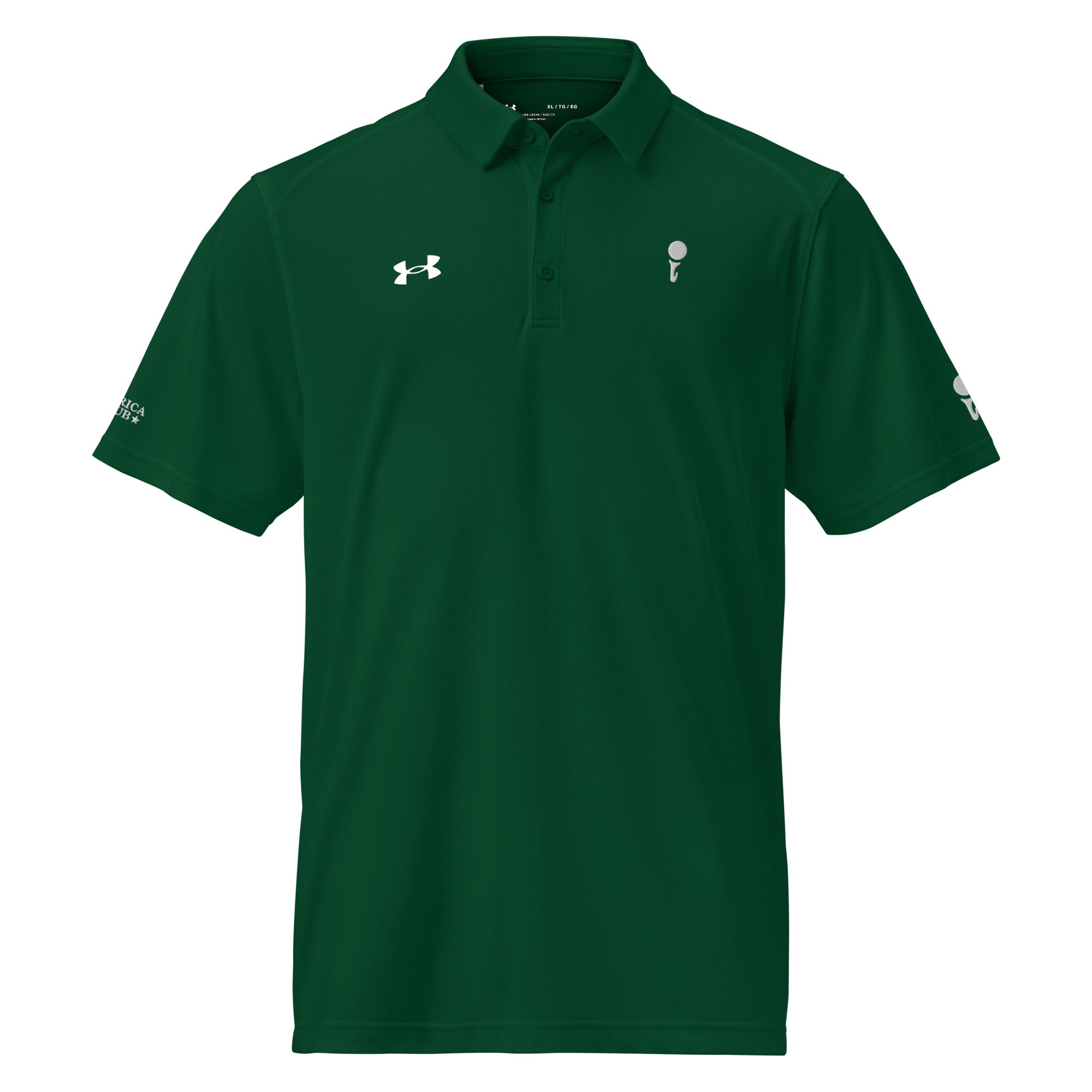 "Tee Off" Under Armour® Men's Golf Polo - America Club