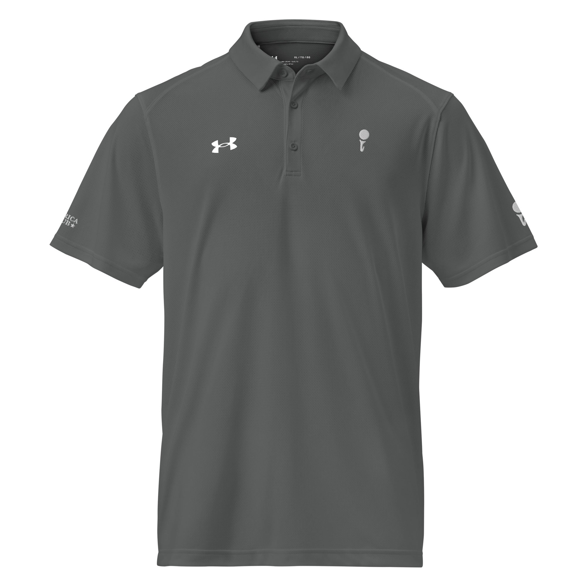 "Tee Off" Under Armour® Men's Golf Polo - America Club