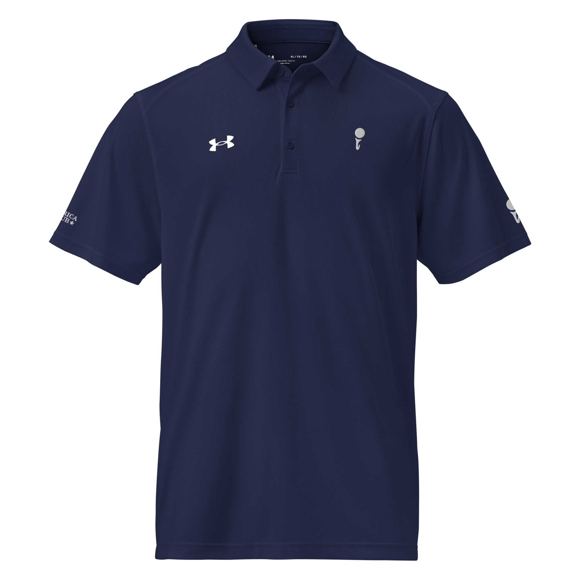 "Tee Off" Under Armour® Men's Golf Polo - America Club