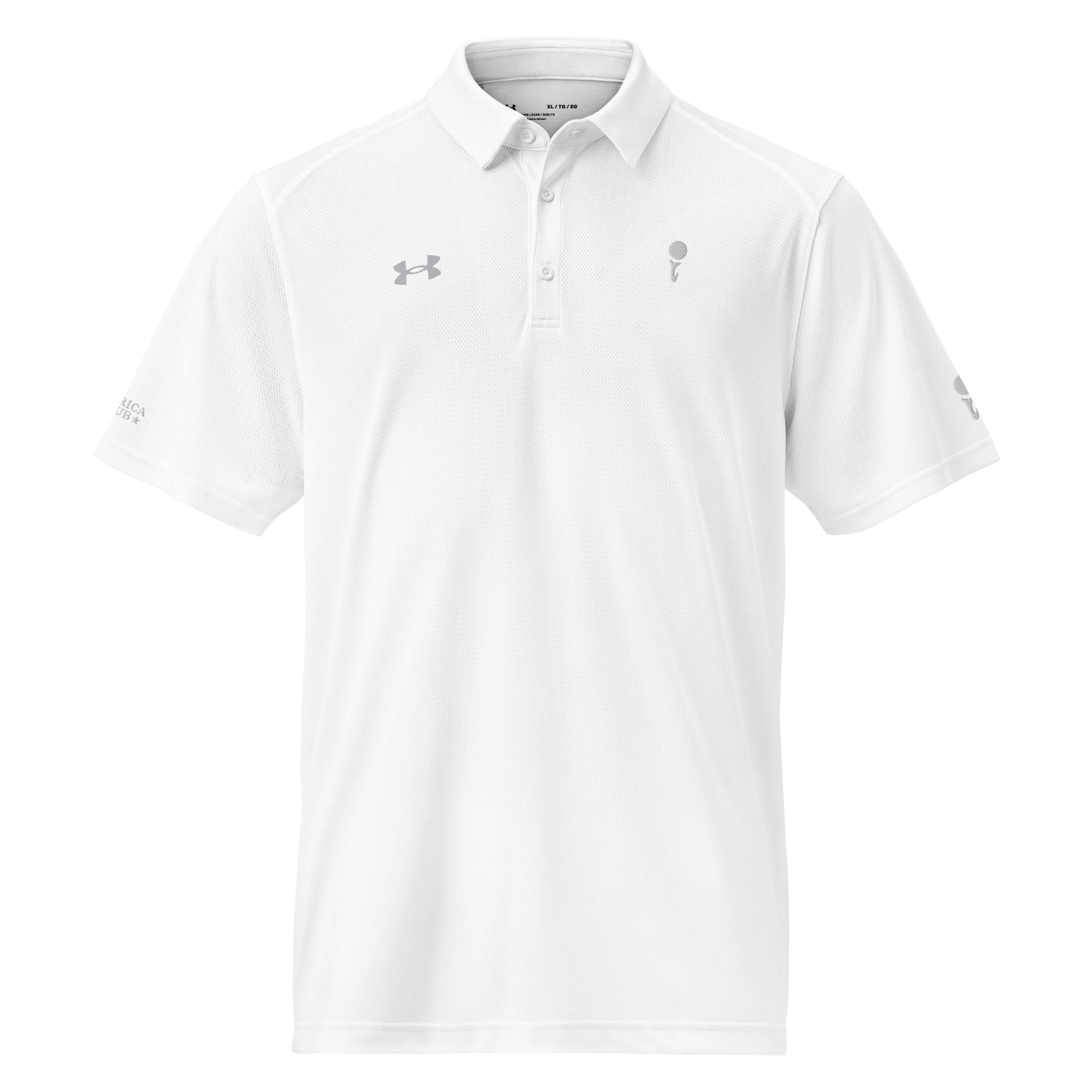 "Tee Off" Under Armour® Men's Golf Polo - America Club