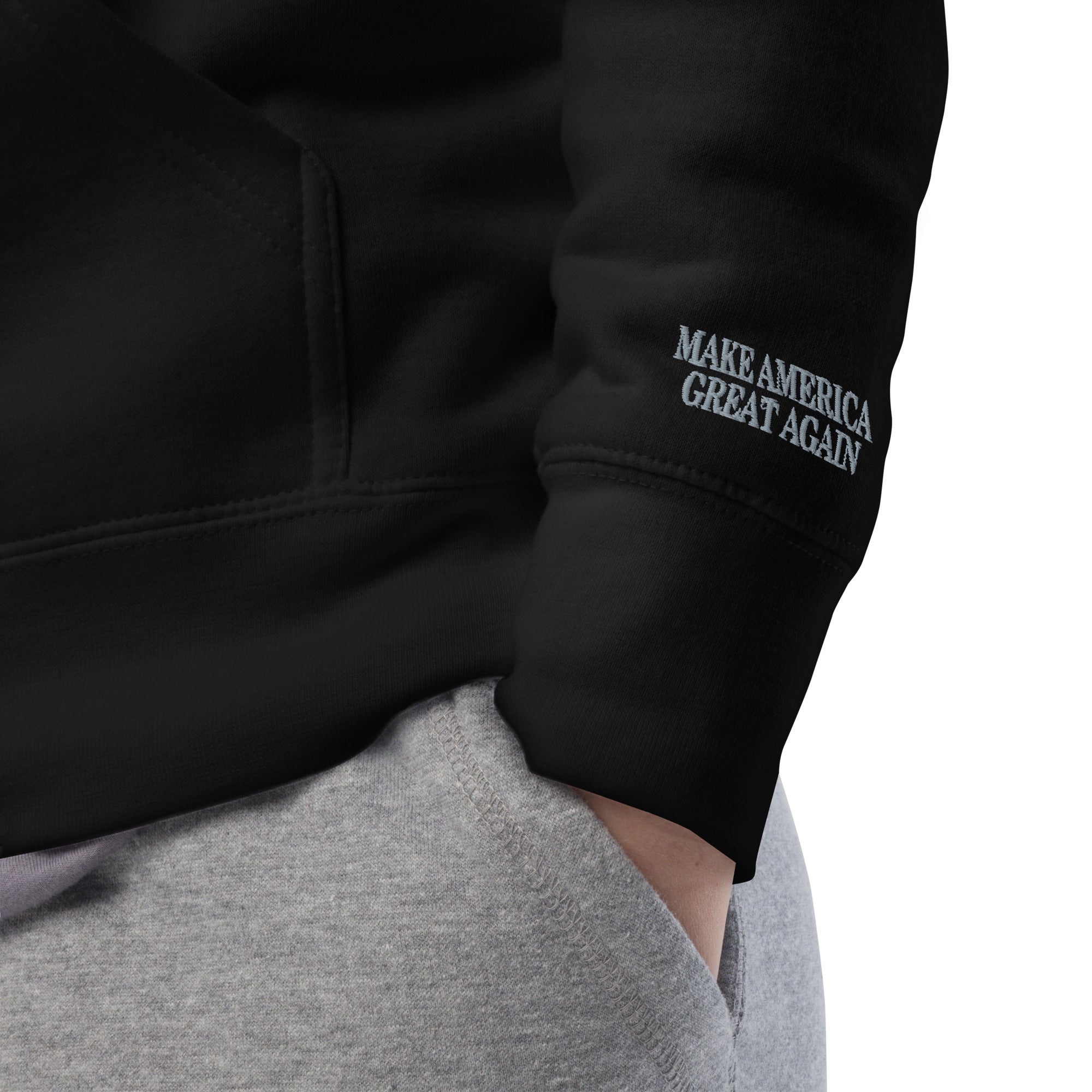 America Club DARK MAGA "America First" Official Hoodie - America Club