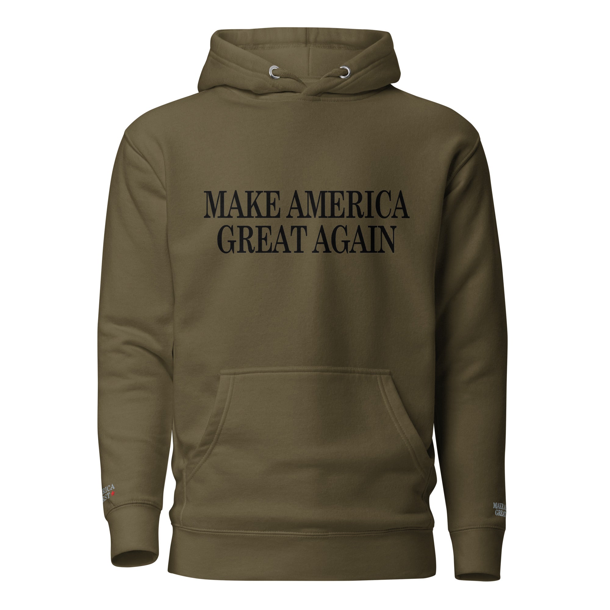 America Club DARK MAGA "America First" Official Hoodie - America Club
