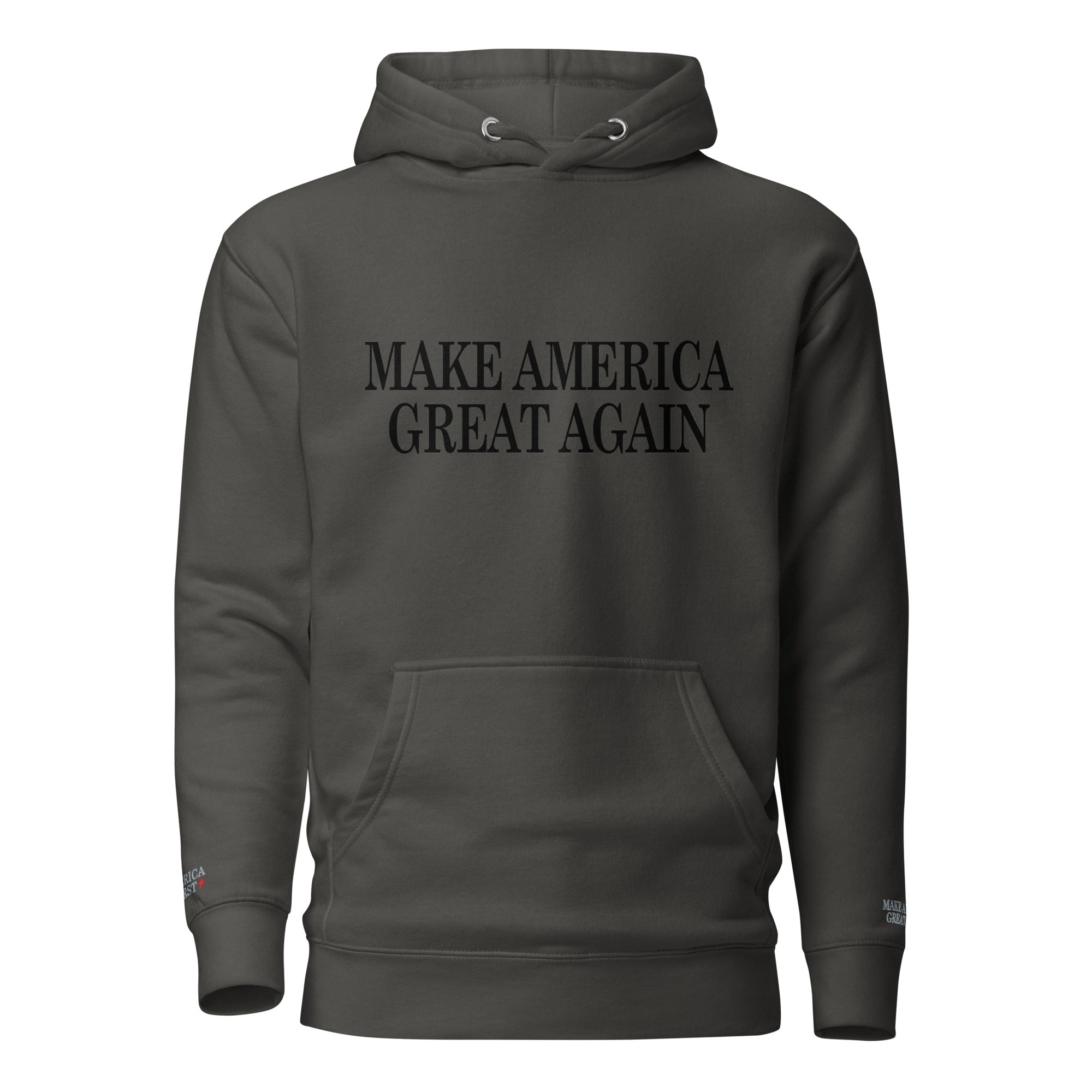 America Club DARK MAGA "America First" Official Hoodie - America Club