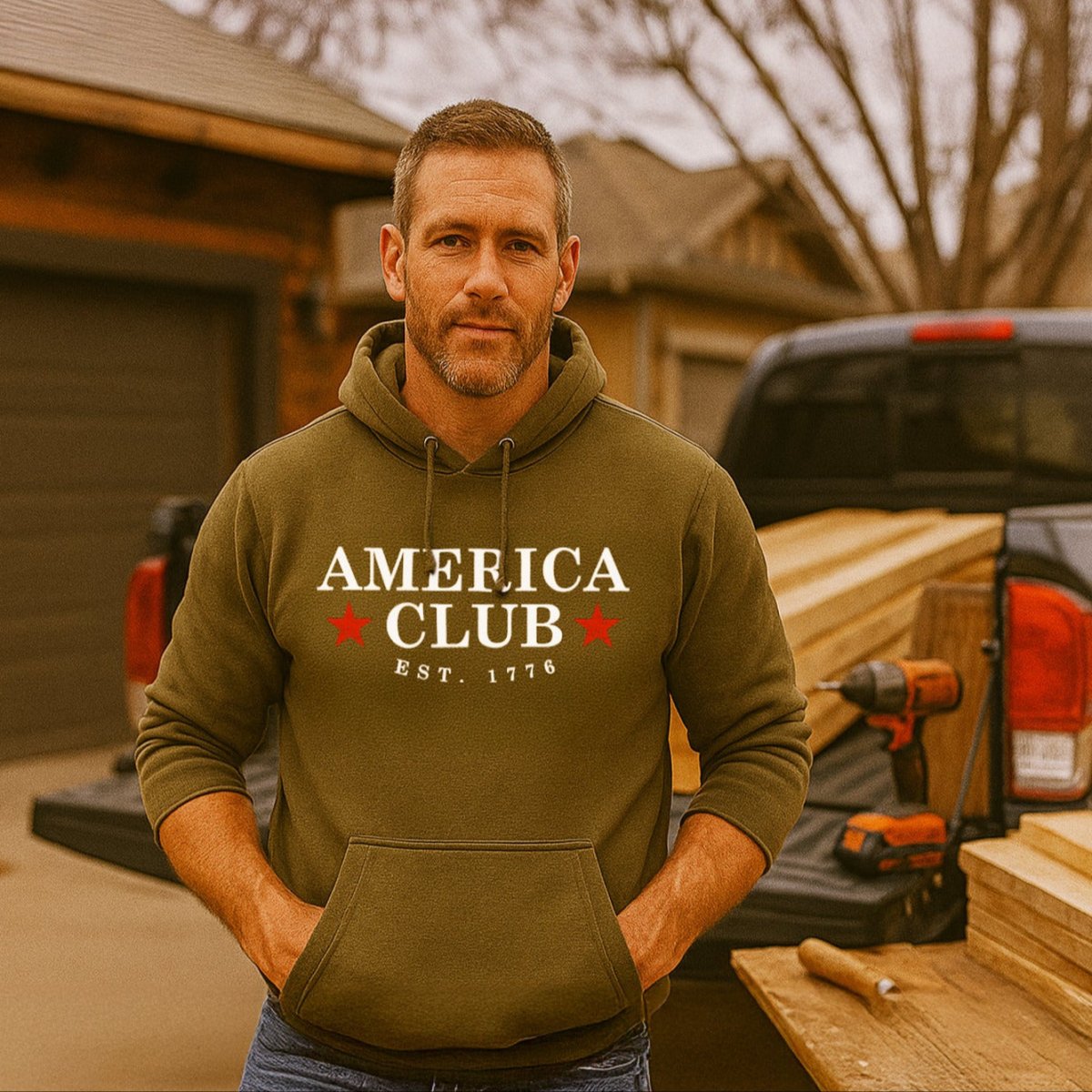 America Club - Real Patriot Hoodie - America Club