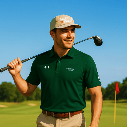 America Club Under Armour® Men's Golf Polo - America Club