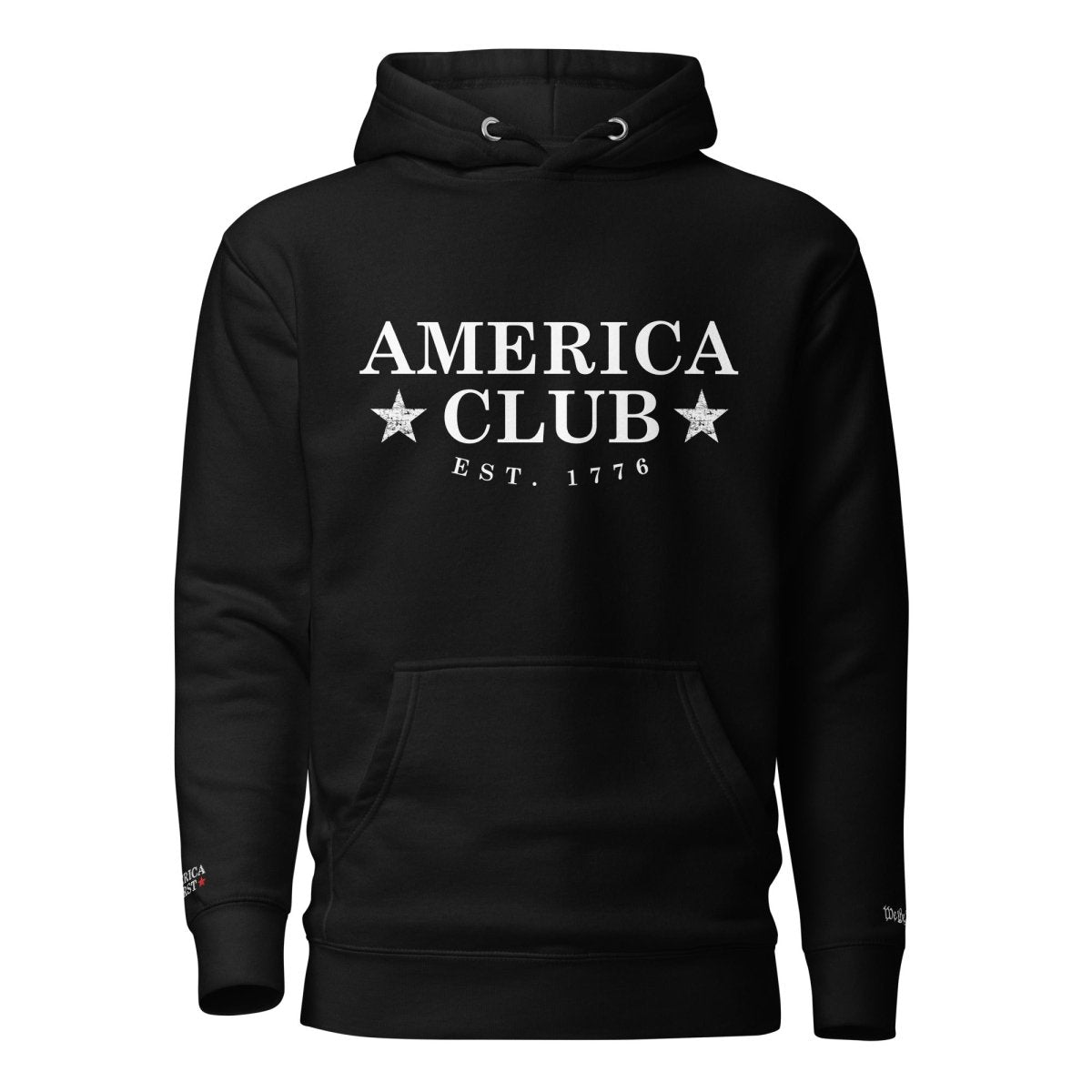 America Club - White Badge Hoodie - America Club