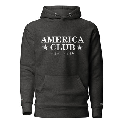 America Club - White Badge Hoodie - America Club
