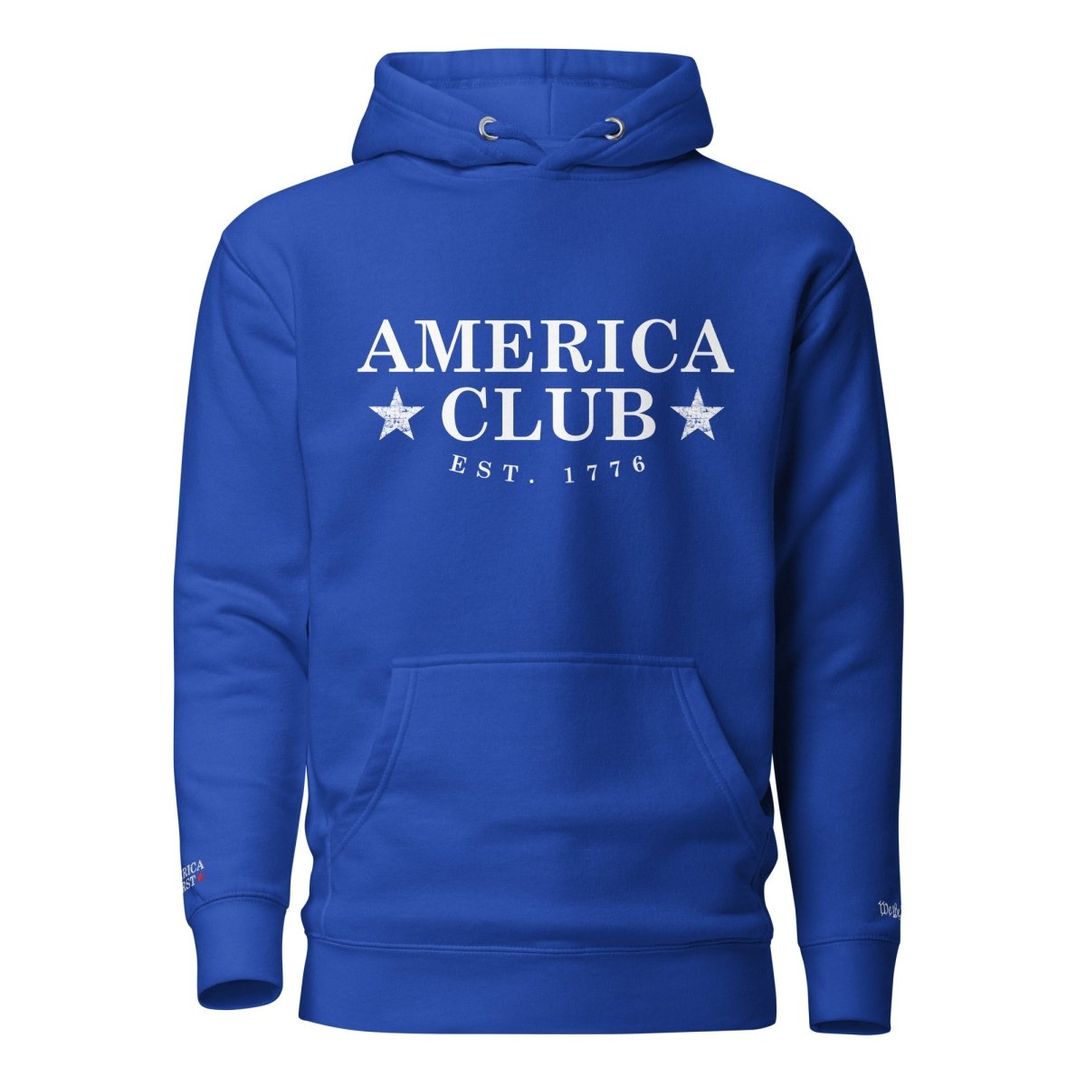 America Club - White Badge Hoodie - America Club