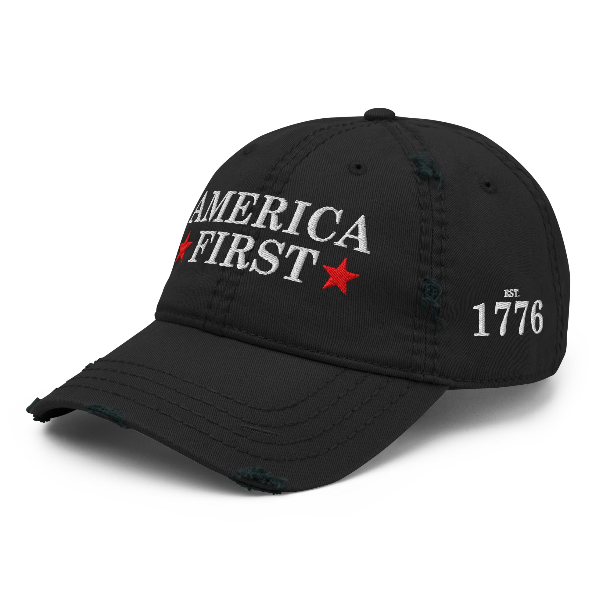 America First Rugged Dad Hat - America Club
