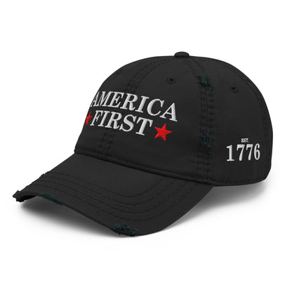 America First Rugged Dad Hat - America Club