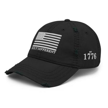 Built Different Rugged Dad Hat - America Club