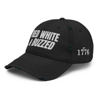 Red White & Buzzed Rugged Dad Hat - America Club