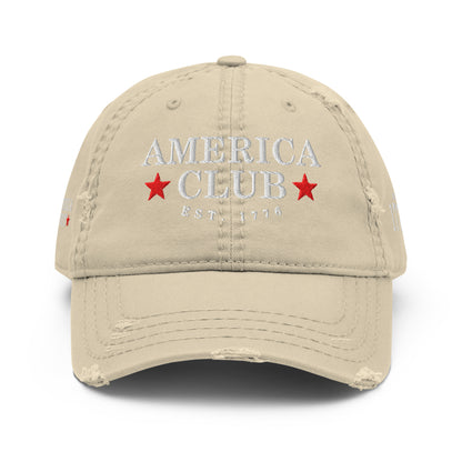 America Club Rugged Dad Hat - America Club