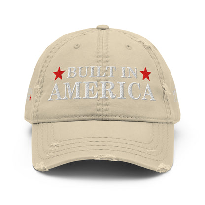 Built in America Rugged Dad Hat - America Club