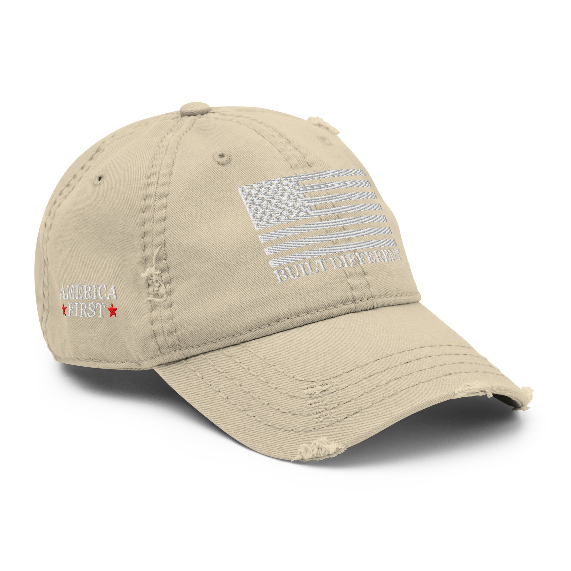 Built Different Rugged Dad Hat