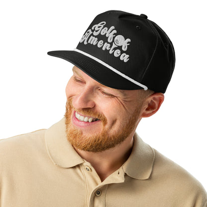 Golf of America Golf Rope Hat - America Club