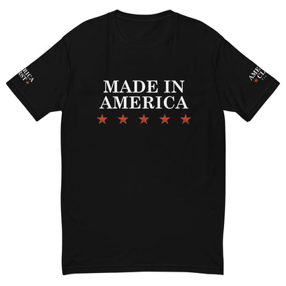 "Made in America" Fitted Short Sleeve T-shirt - America Club