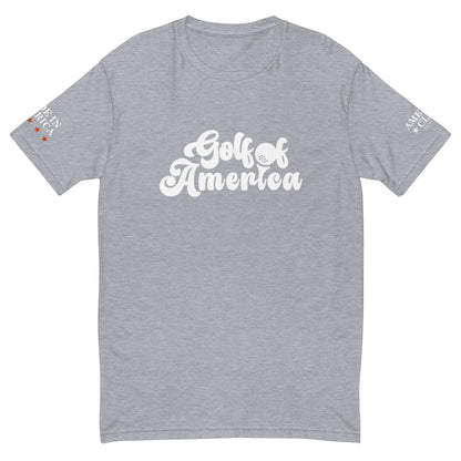 Golf of America Fitted Short Sleeve T Shirt - America Club