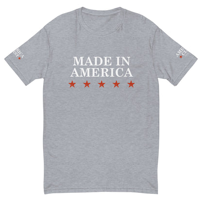 "Made in America" Fitted Short Sleeve T-shirt - America Club