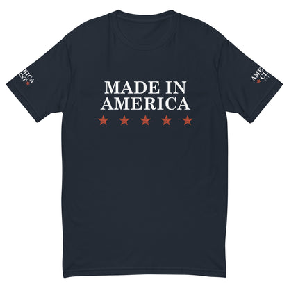 "Made in America" Fitted Short Sleeve T-shirt - America Club