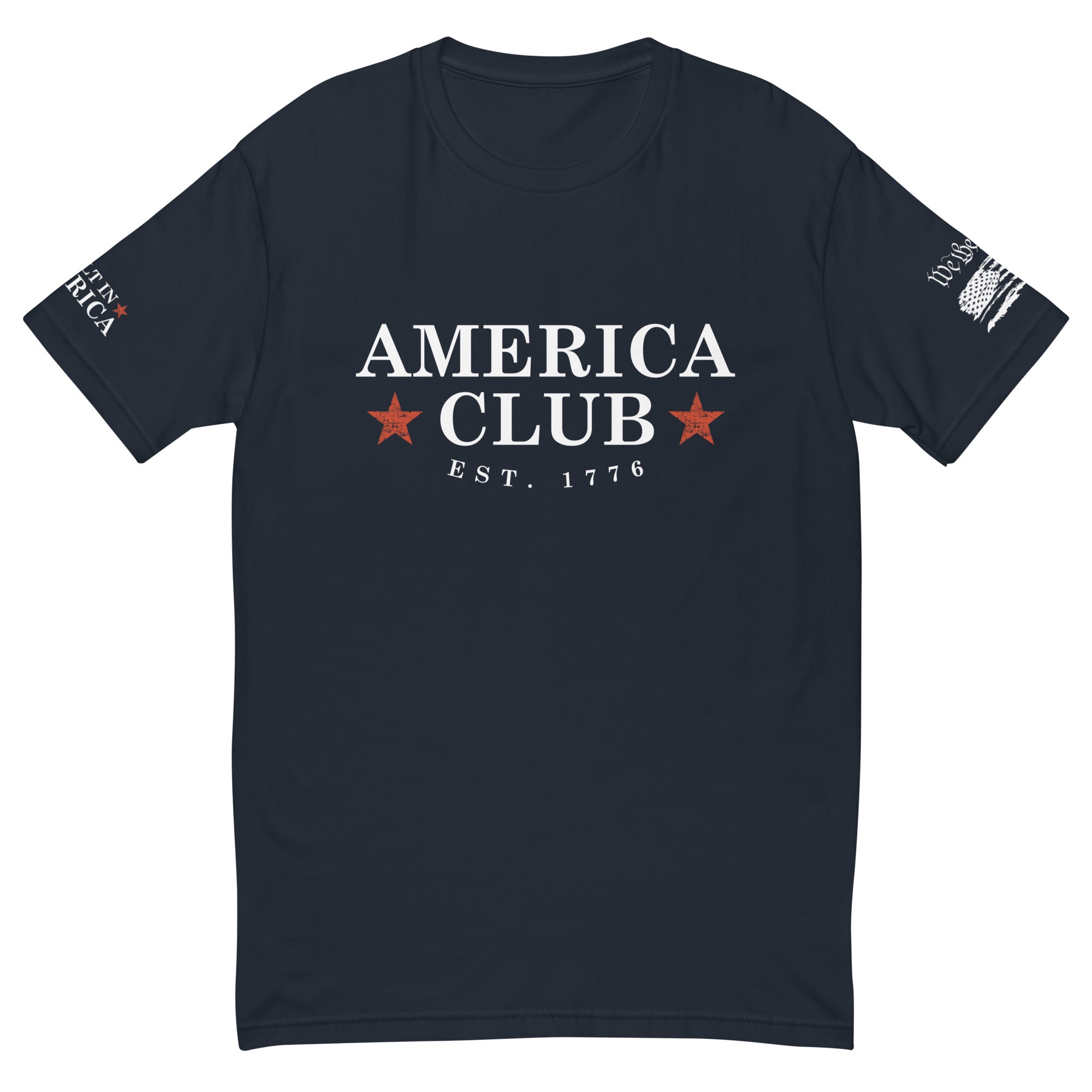 America Club Official Fitted T Shirt - America Club