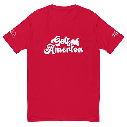 Golf of America Fitted Short Sleeve T Shirt - America Club