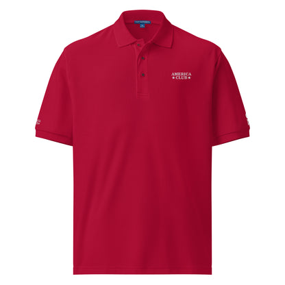America Club Men's Premium Polo - America Club