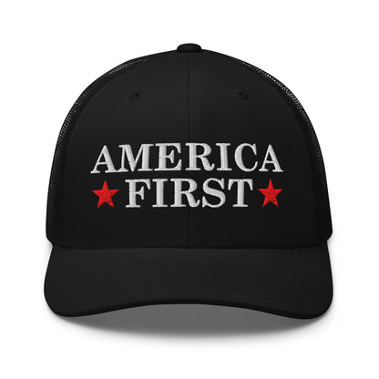 Official America FIRST Trucker Hat - America Club