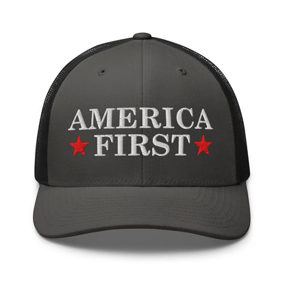 Official America FIRST Trucker Hat - America Club