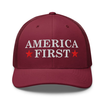 Official America FIRST Trucker Hat - America Club