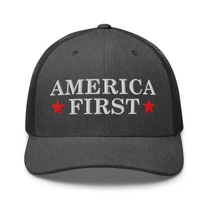 Official America FIRST Trucker Hat - America Club