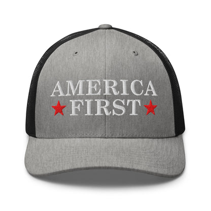 Official America FIRST Trucker Hat - America Club